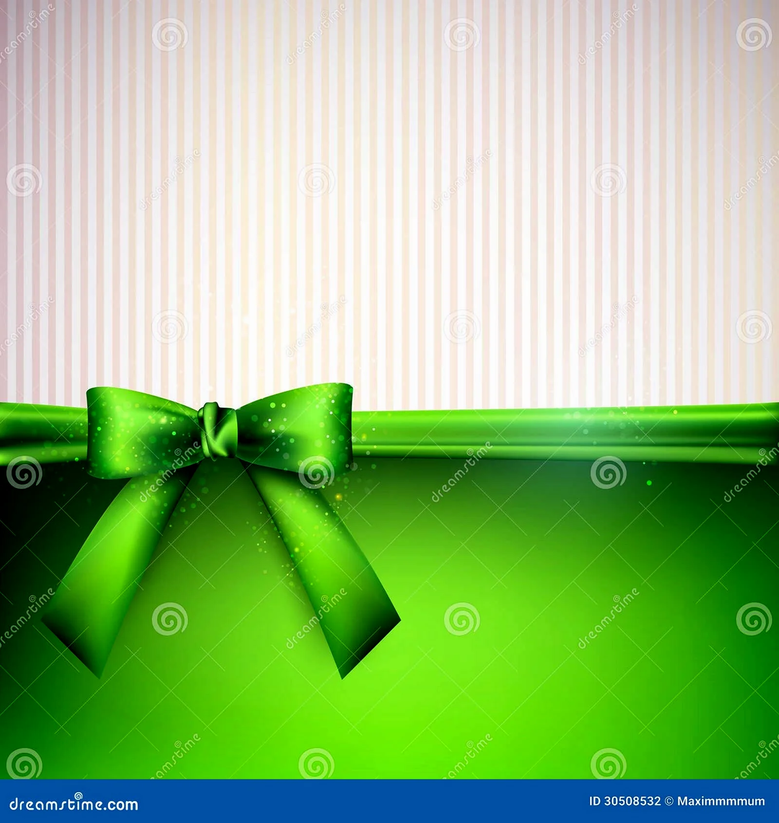 Зеленый фон для подарочного сертификата