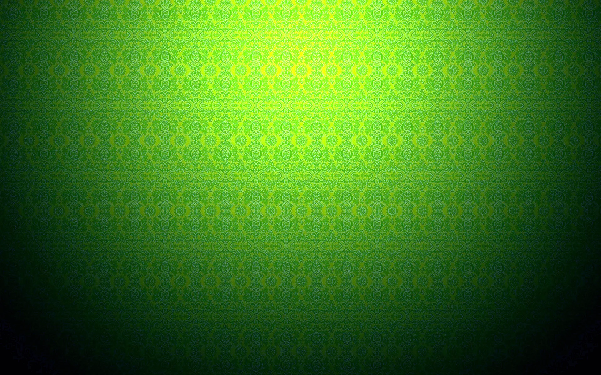 Зеленый фон с орнаментом