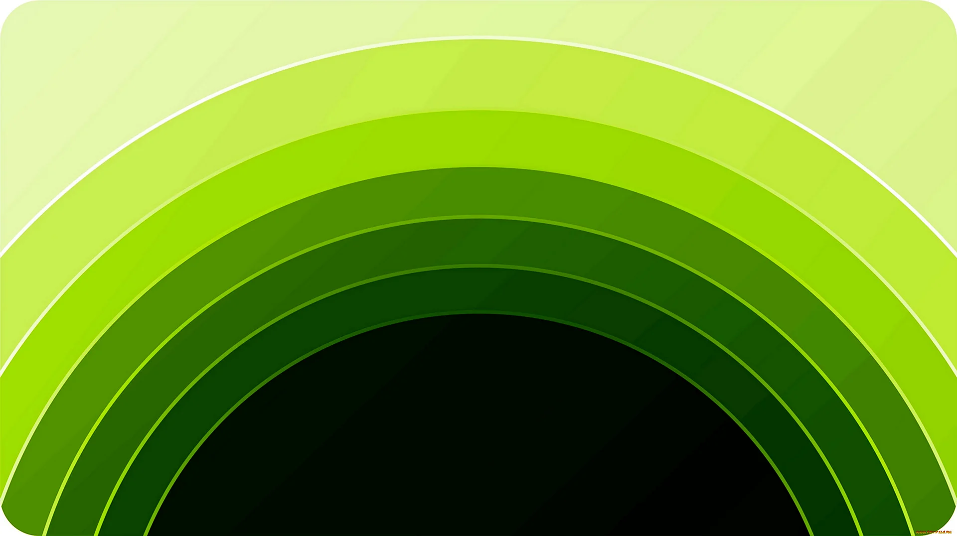 Зеленый векторный фон