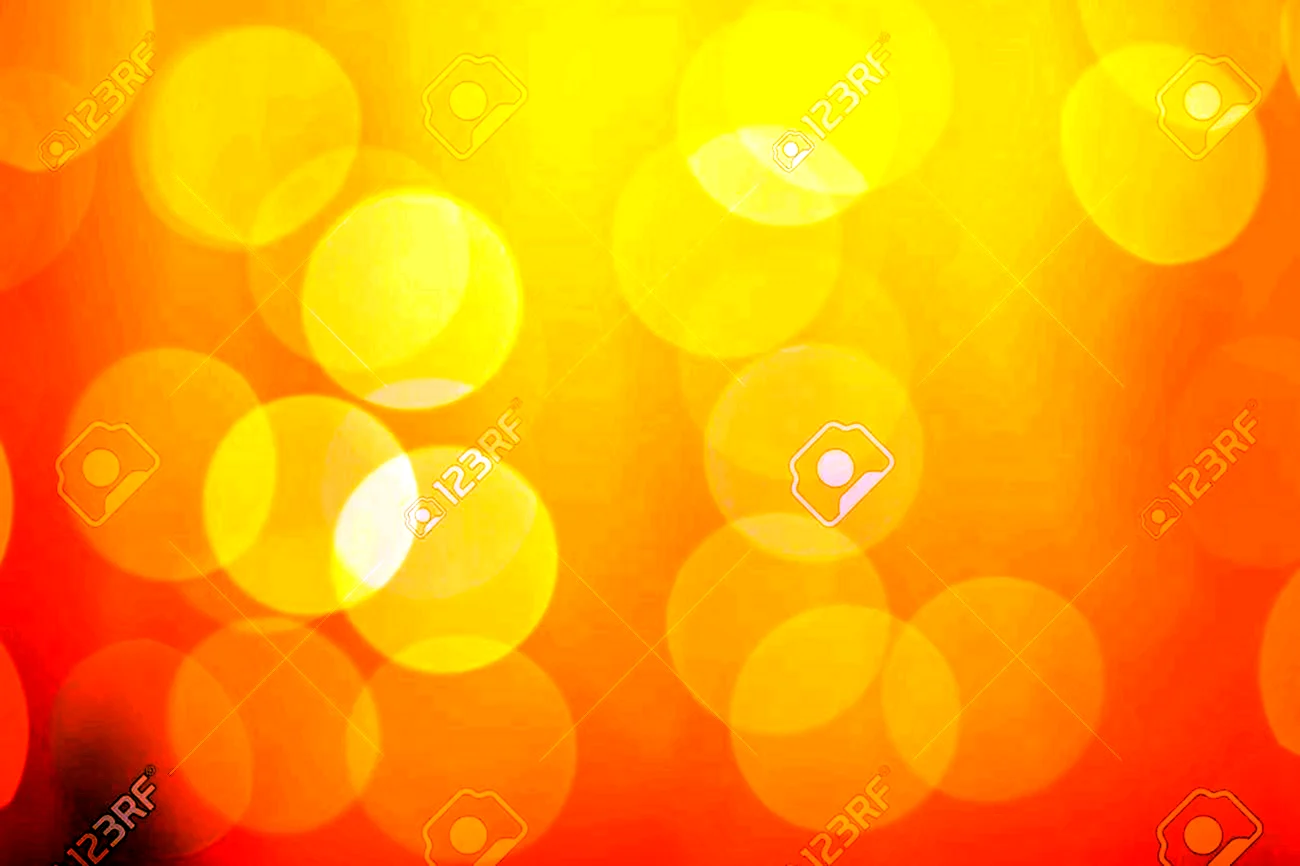 Желтые оранжевые пузырьки