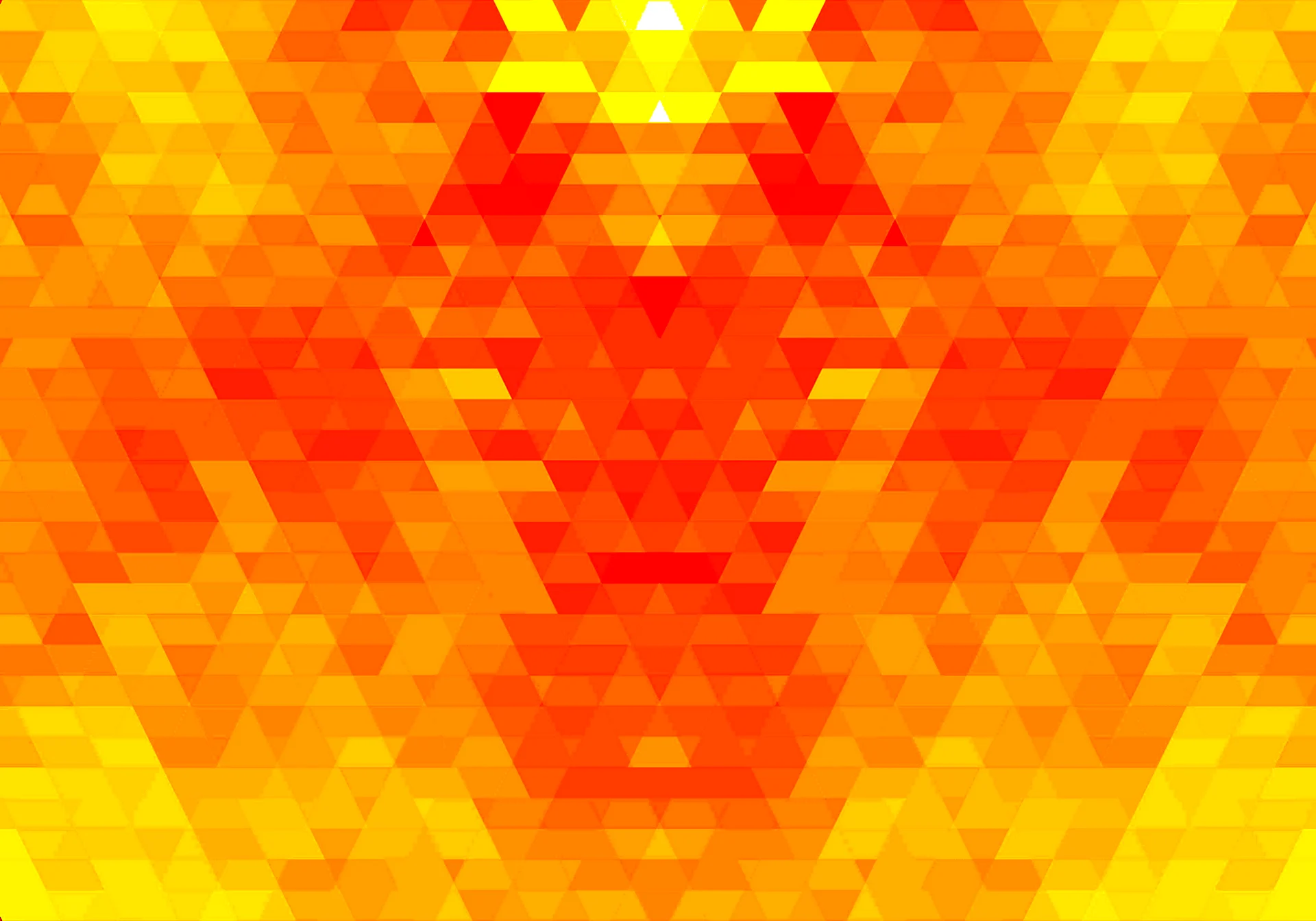 Желтые треугольники фон
