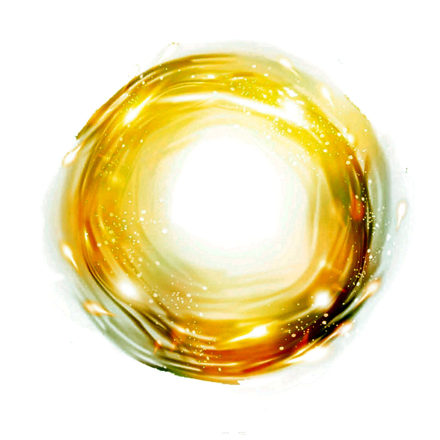 Желтый круг на прозрачном фоне для фотошопа