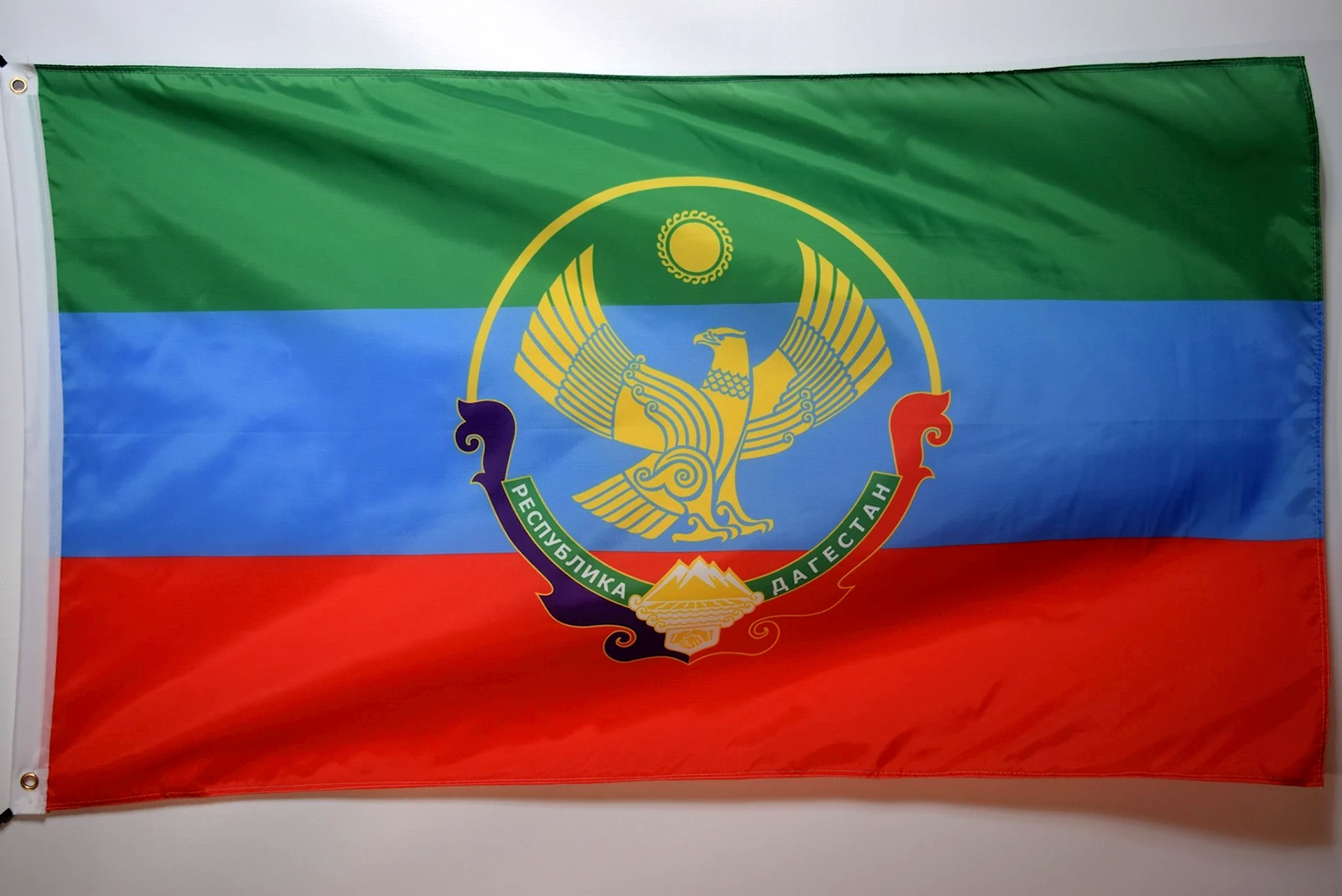 Живой флаг Дагестана