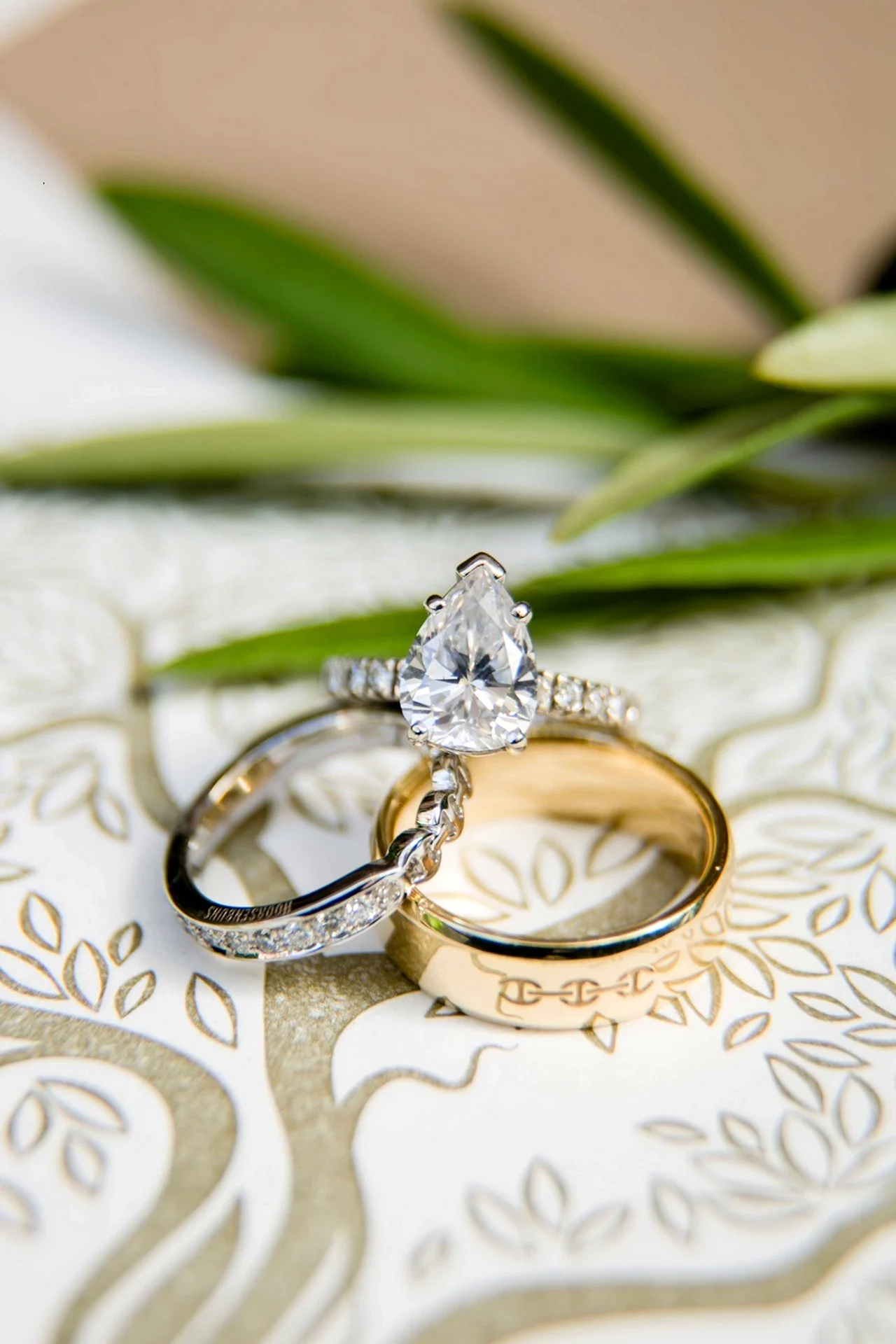 Зимние кольца Свадебные