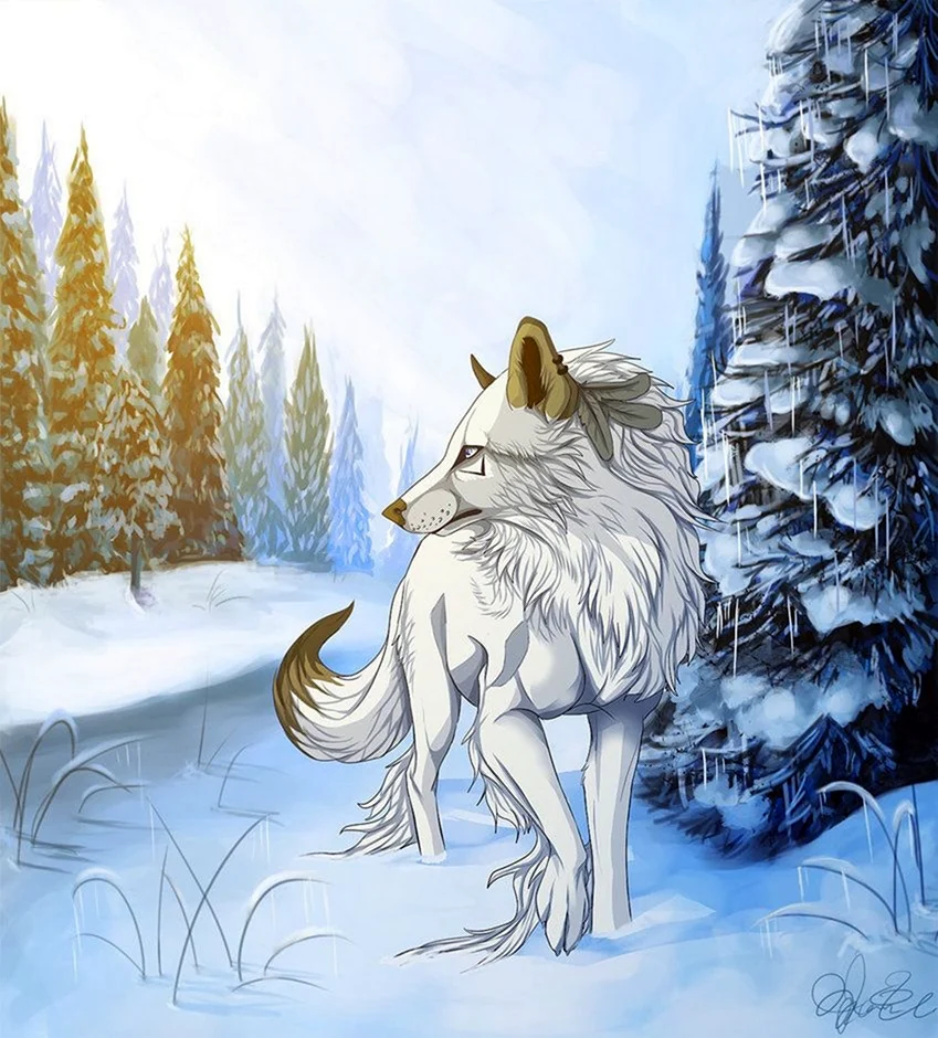 Зимний волк
