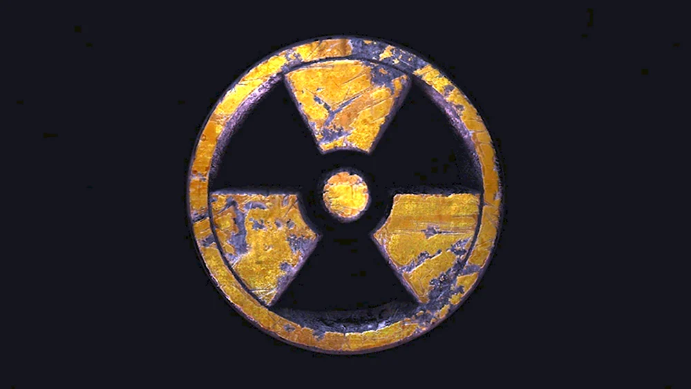 Знак радиации картинки сталкер