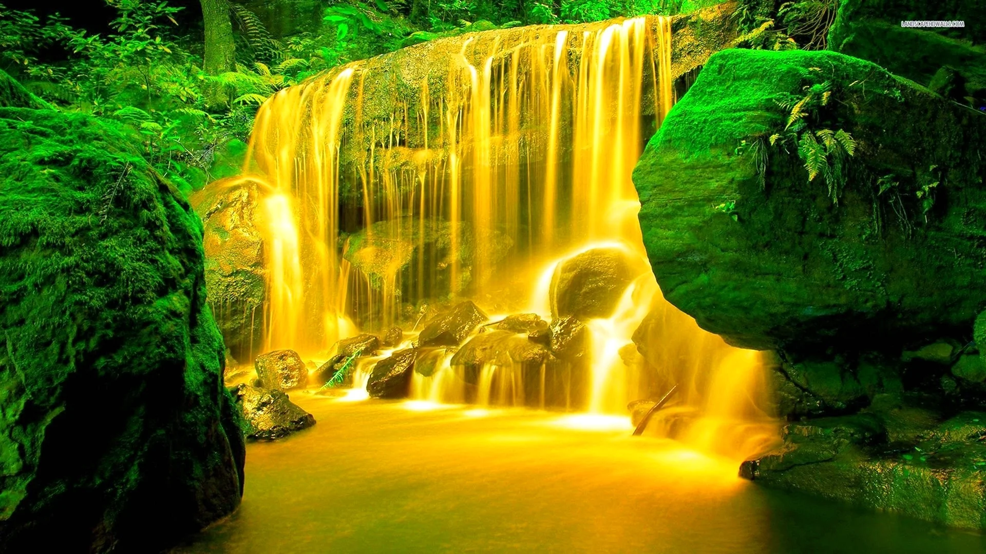 Золотой водопад