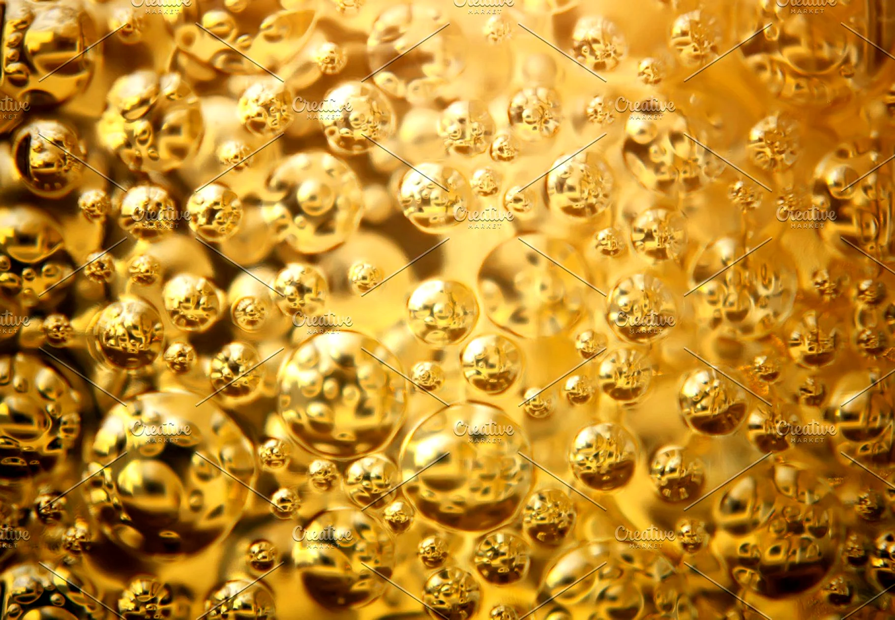 Золотые пузырьки